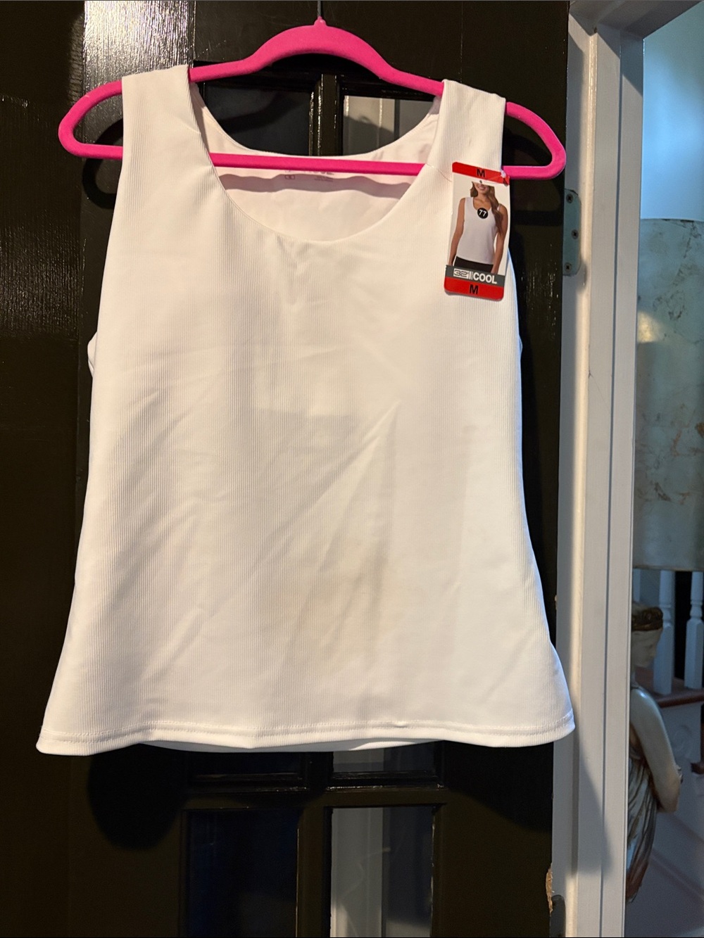 White Sleeveless Tank Top - Lightweight Women's Top
